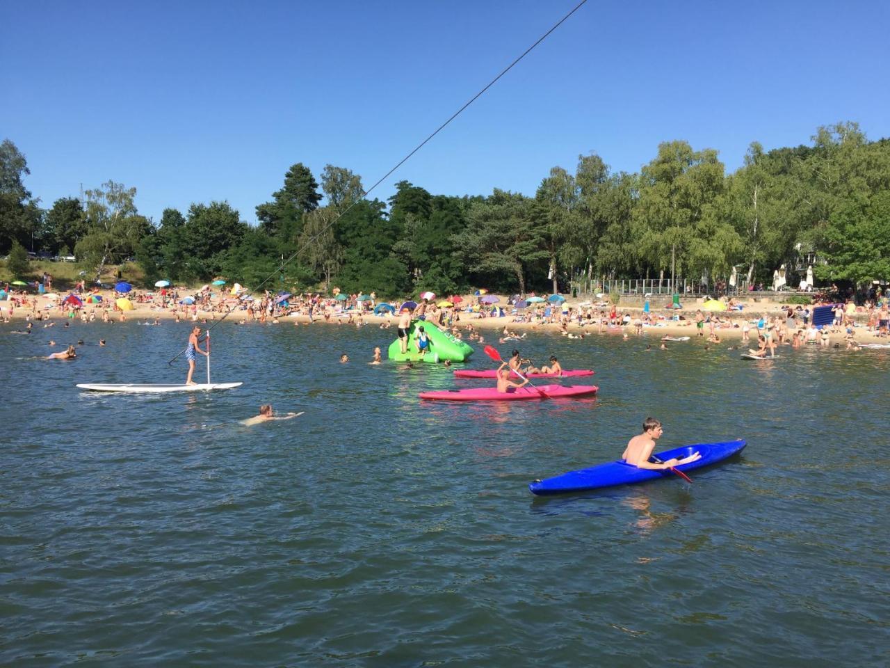 Erholungsgebiet Blauer See Garbsen Esterno foto